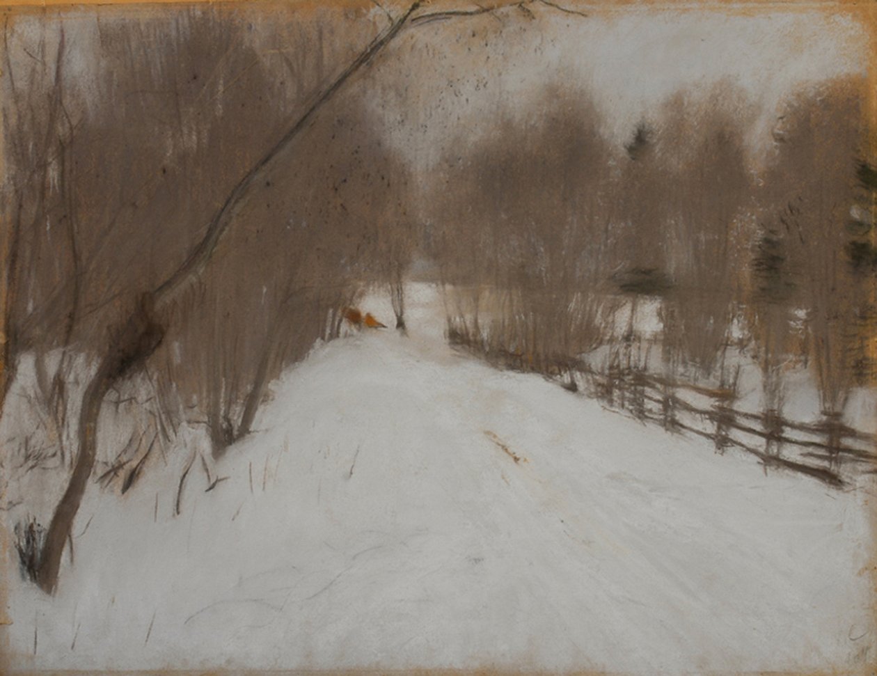 Talvitie Domotkanovoon, 1904 tekijältä Valentin Aleksandrovich Serov