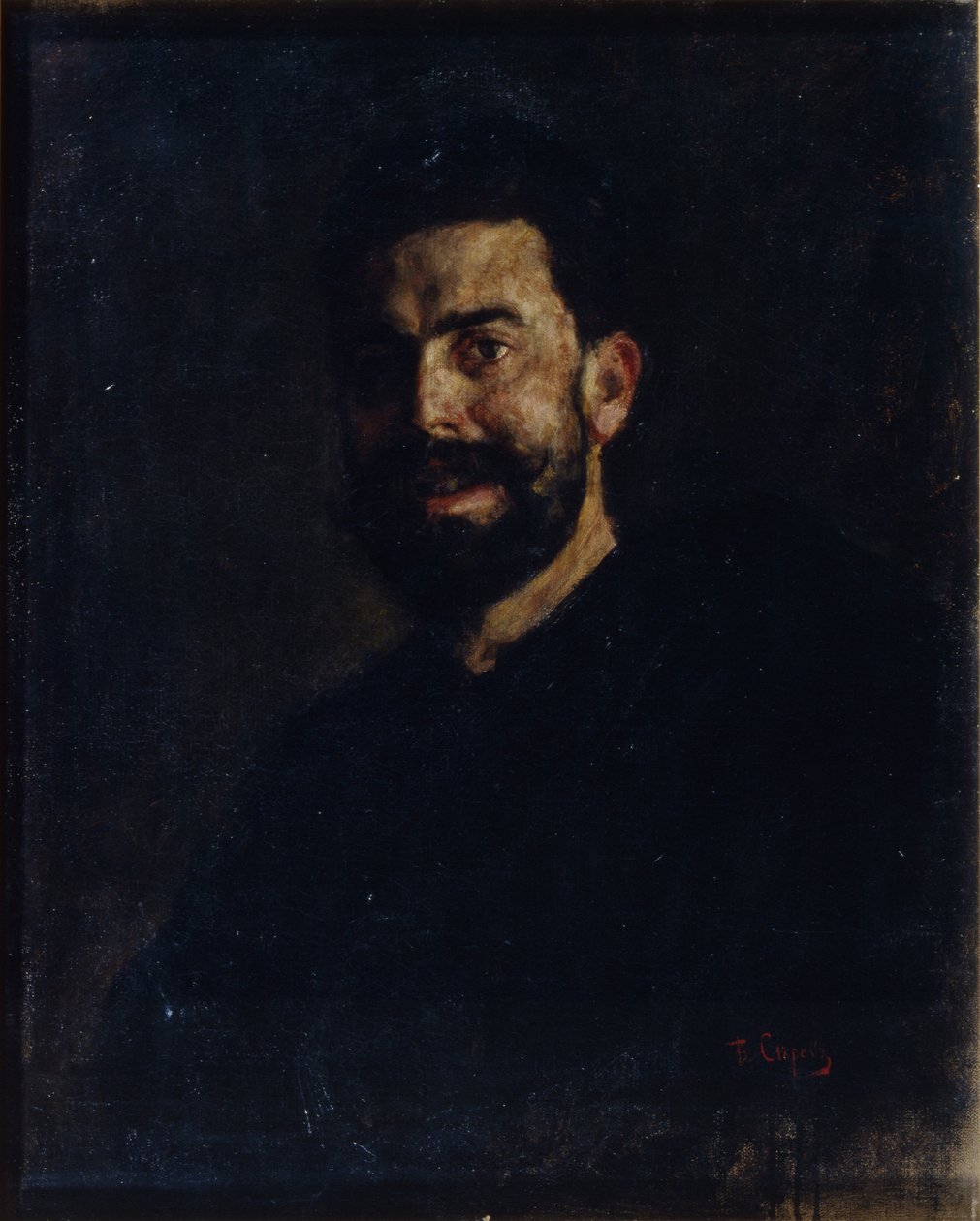 Oopperalaulaja Francisco d’Andraden muotokuva 1859-1921, 1885 tekijältä Valentin Alexandrovich Serov