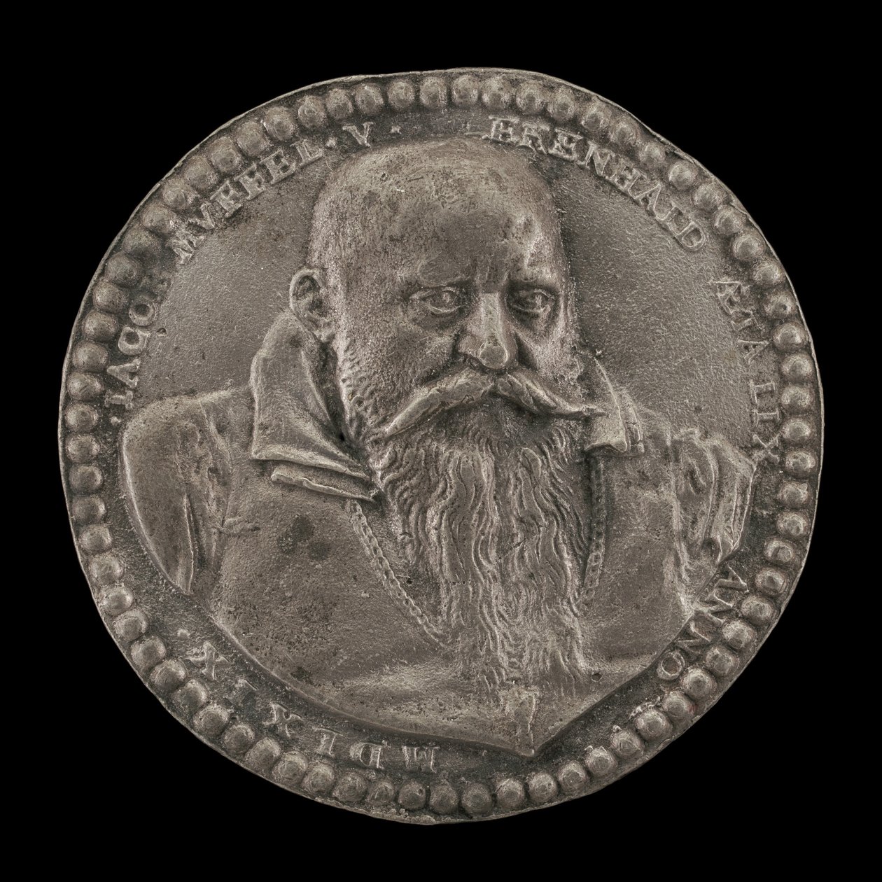 Jakob Muffel, 1509-1569, Nürnbergin patriisilainen, 1569. tekijältä Valentin Maler