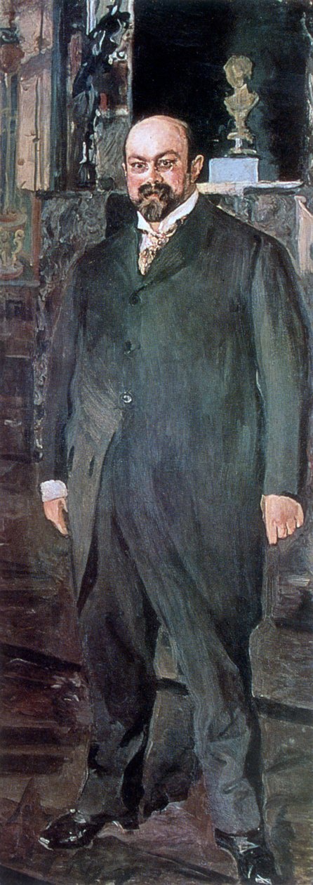 Mihail Abramovitš Morozovin muotokuva, 1902 tekijältä Valentin Serov