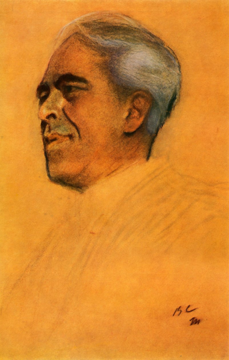 "Näyttelijä Konstantin Sergejevitš Stanislavskyn muotokuva", 1911, 1965. tekijältä Valentin Serov