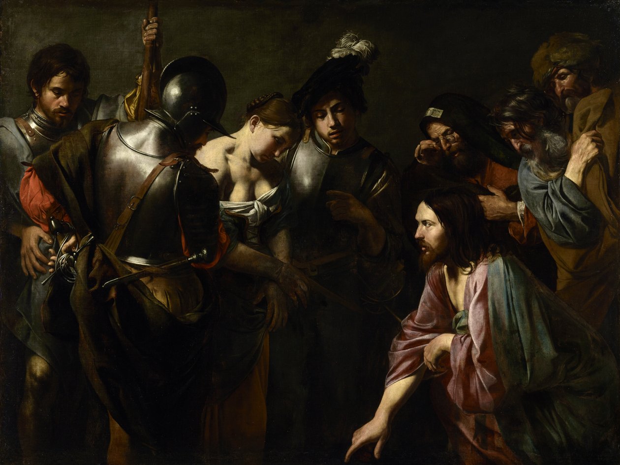 Kristus ja avionrikkoja tekijältä Valentin de Boulogne
