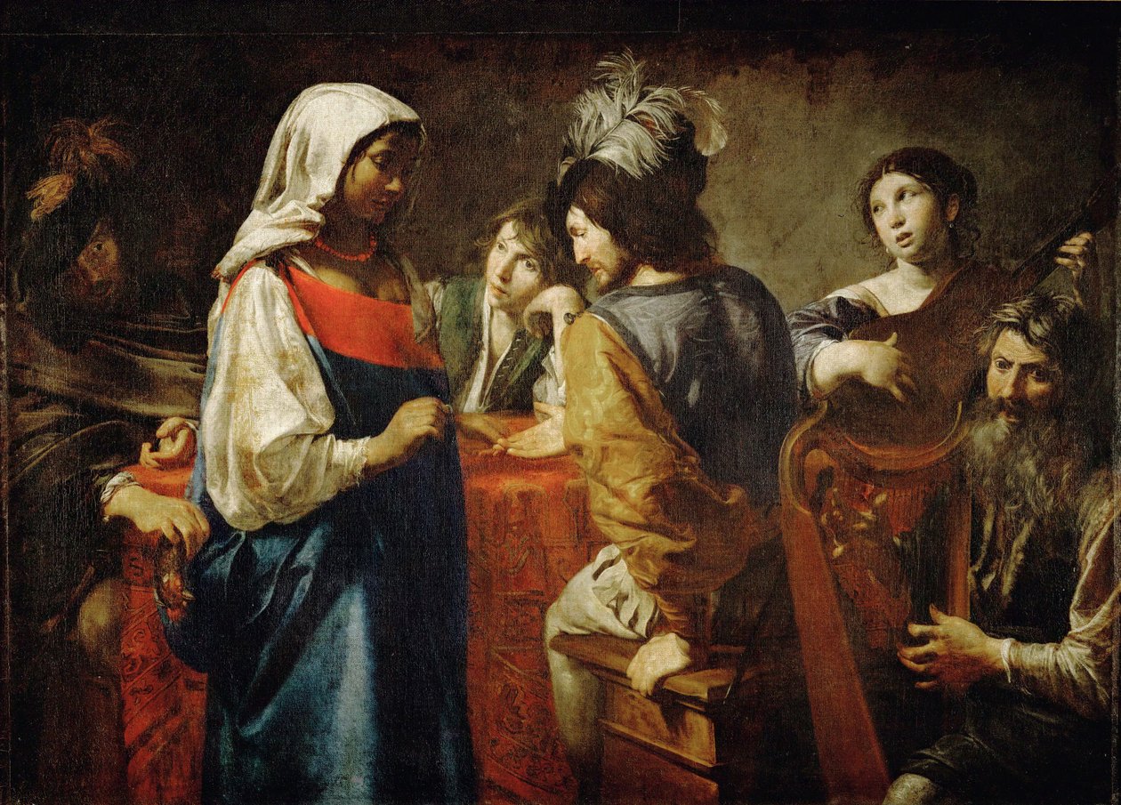 La diseuse de bonne aventure - Ennustaja ... tekijältä Valentin de Boulogne