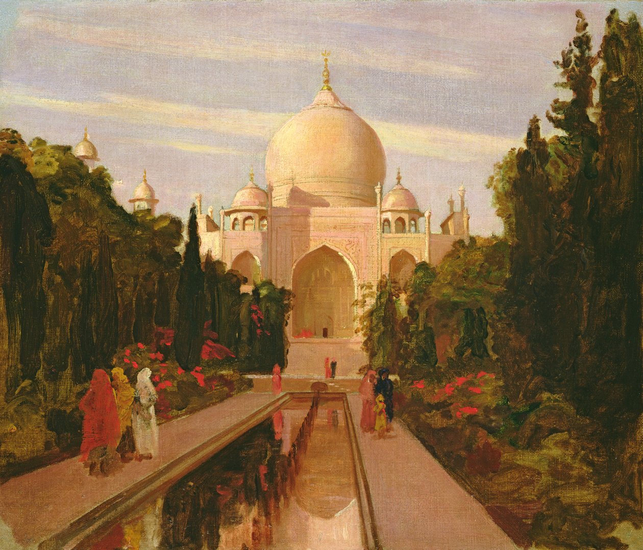 Taj Mahal, 1877 tekijältä Valentine Cameron Prinsep