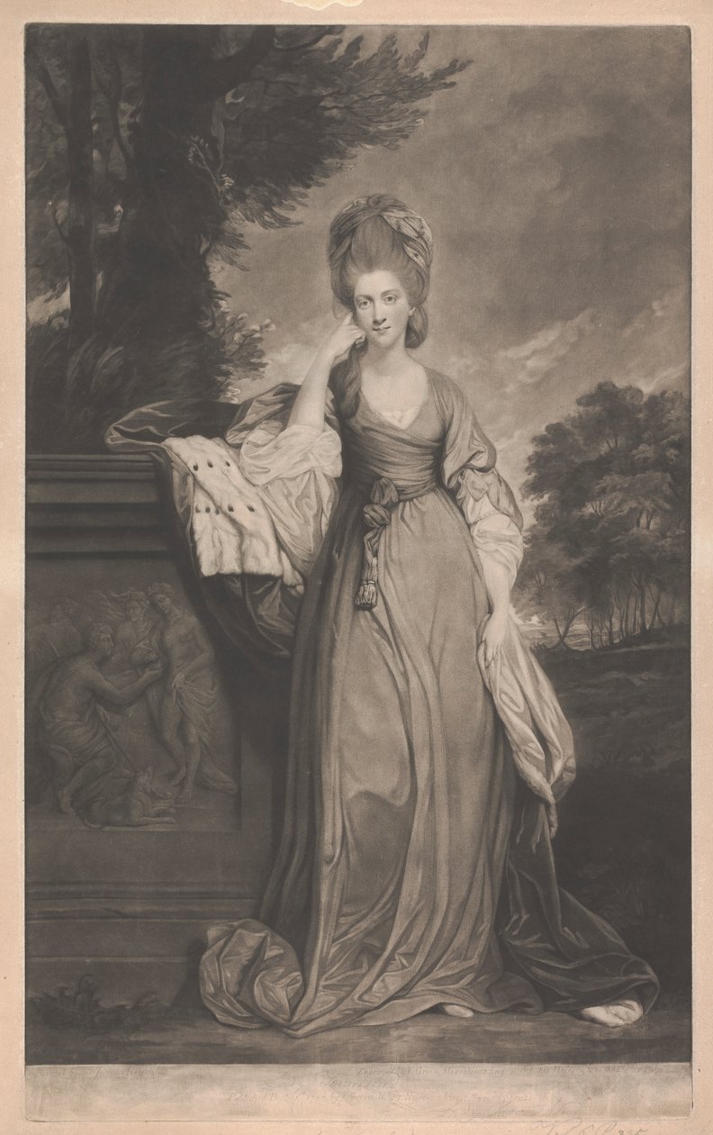 Anne Townshend, Marchioness Townshend tekijältä Valentine Green
