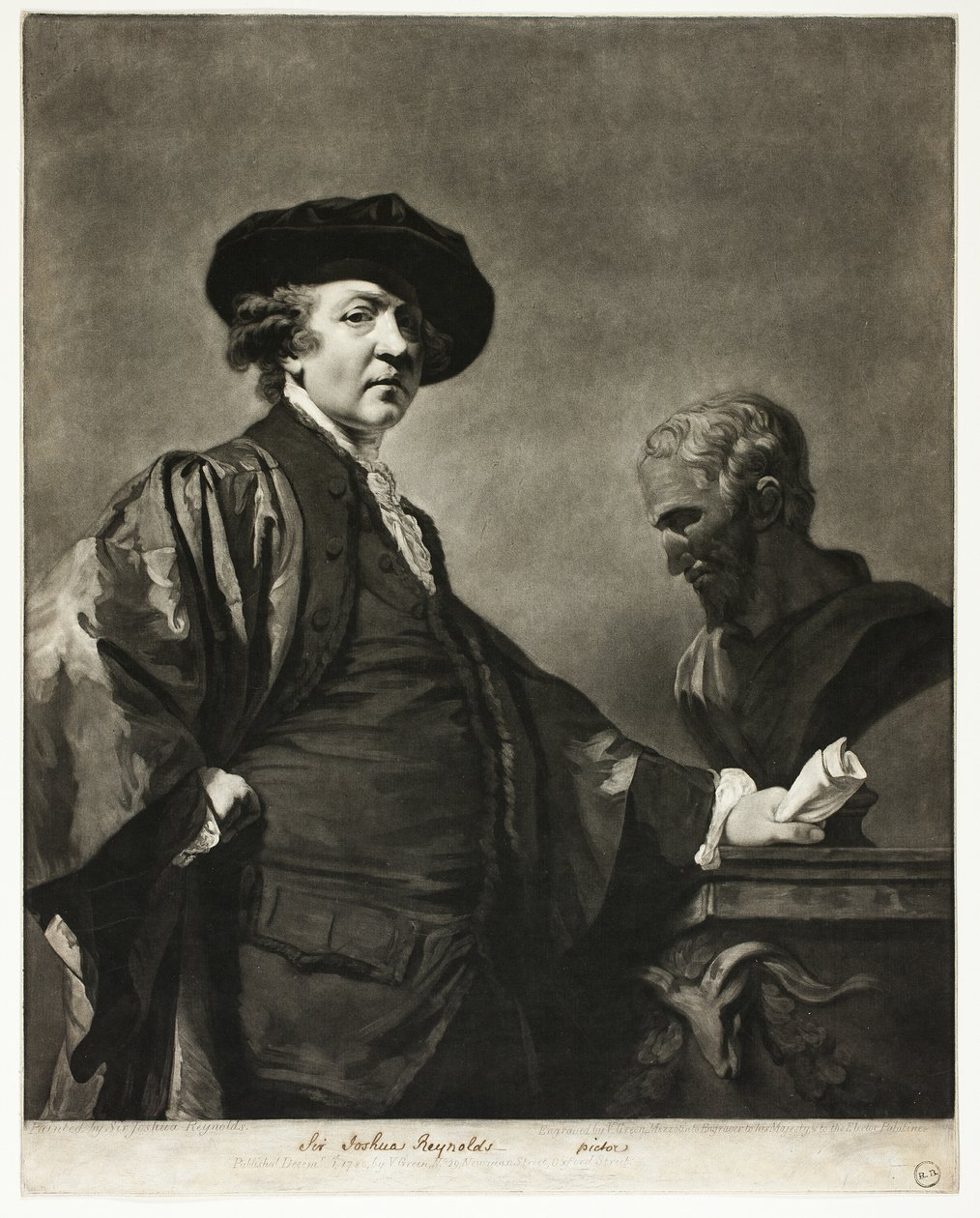 Sir Joshua Reynolds tekijältä Valentine Green