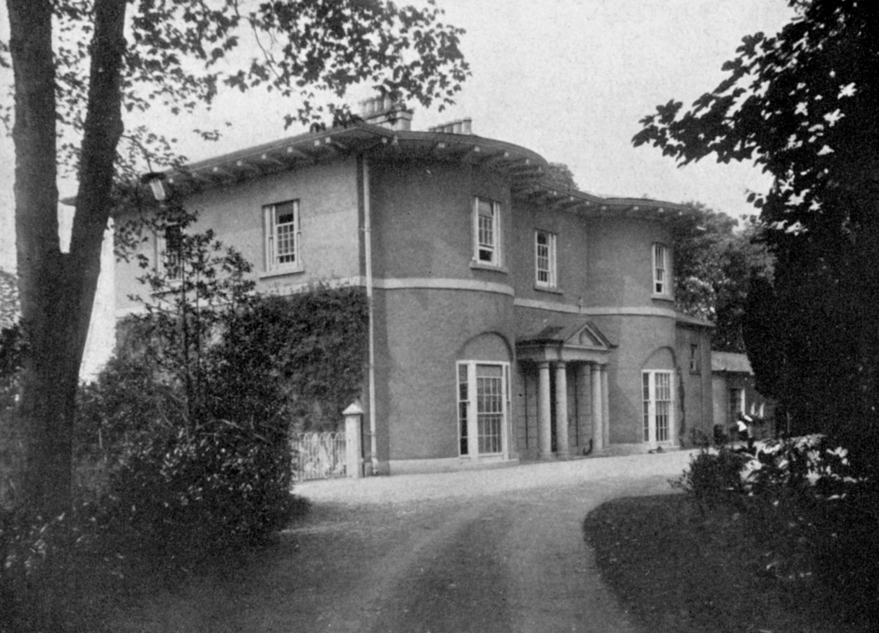 Braganza House, piispanpalatsi, Carlow, Irlanti, 1924-1926. tekijältä Valentine and Sons Ltd