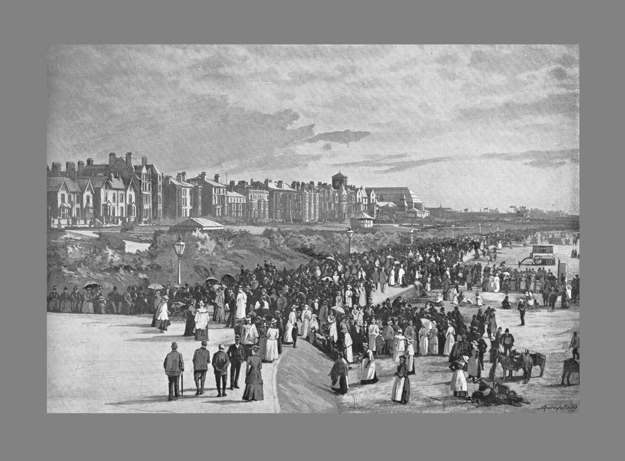 Marine Park, Southport, c1900 tekijältä Valentine and Sons Ltd