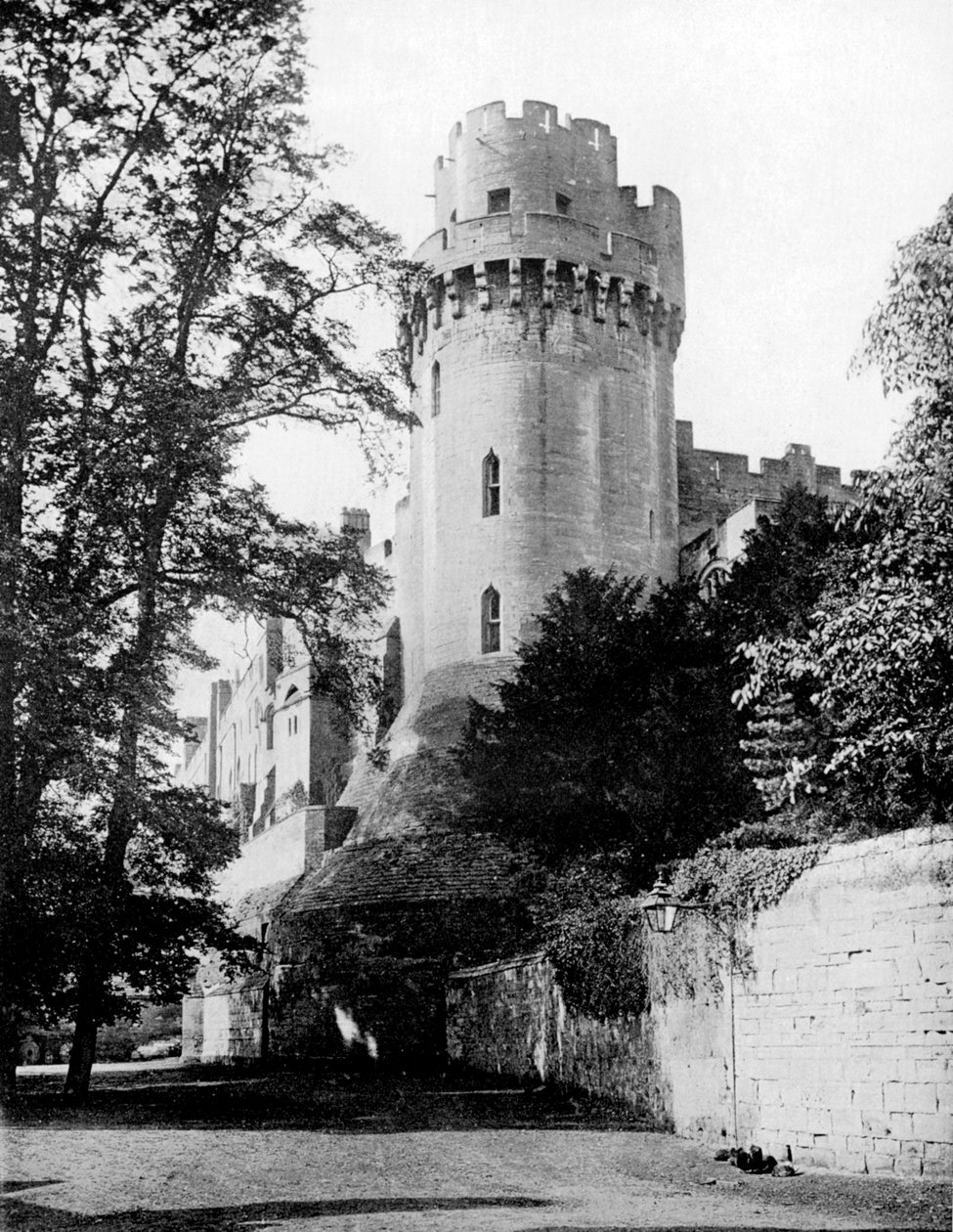 Caesars Tower, Warwickin linna, Warwickshire, 1924-1926. tekijältä Valentine and Sons Ltd