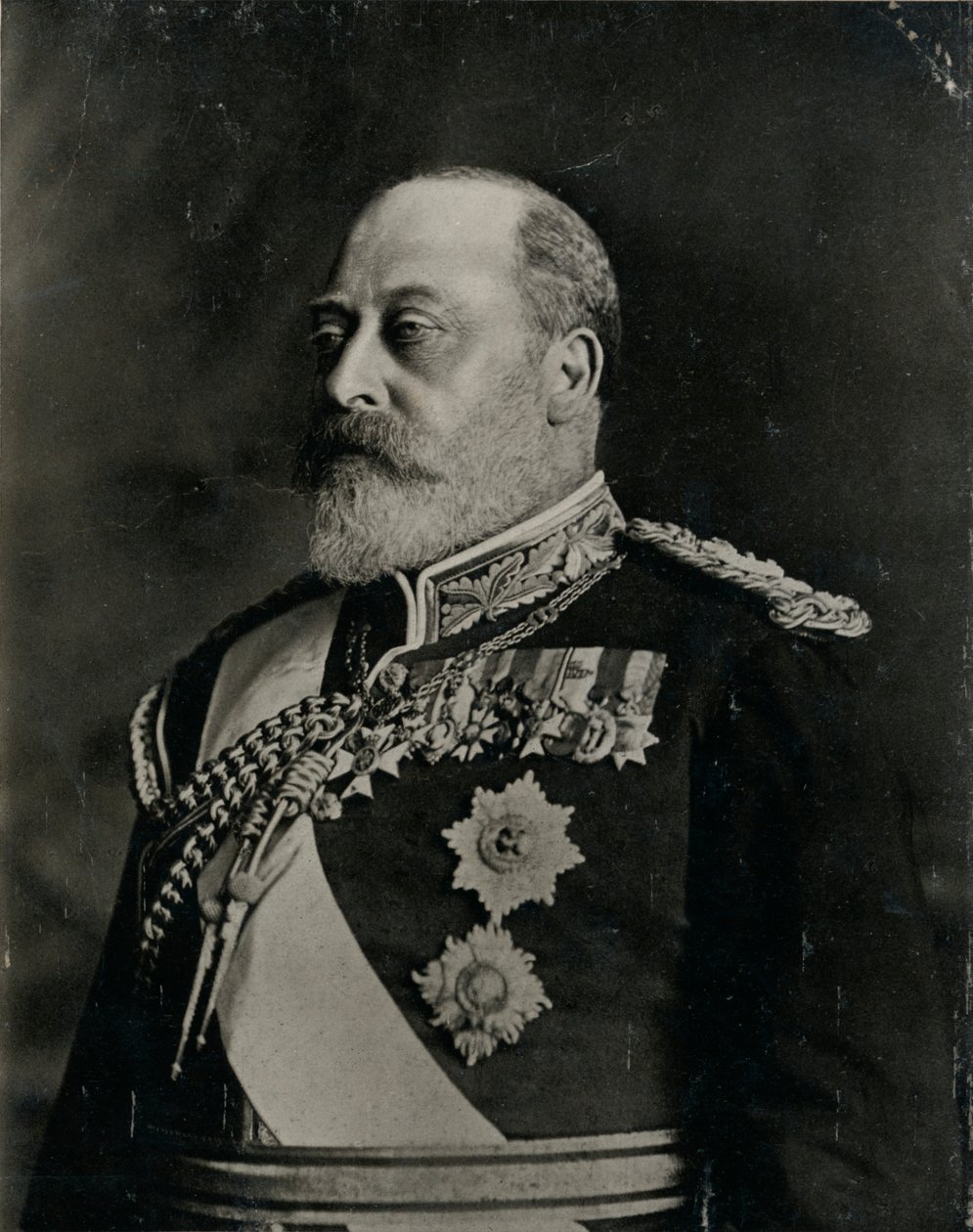 Kuningas Edward VII, Albert Edward, 1841-1910, 1904 tekijältä Valentine and Sons Ltd