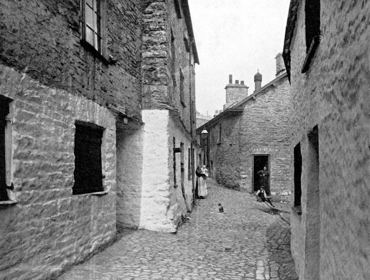 Sepulcher Lane, Kendal, Cumbria, 1924-1926. tekijältä Valentine and Sons Ltd