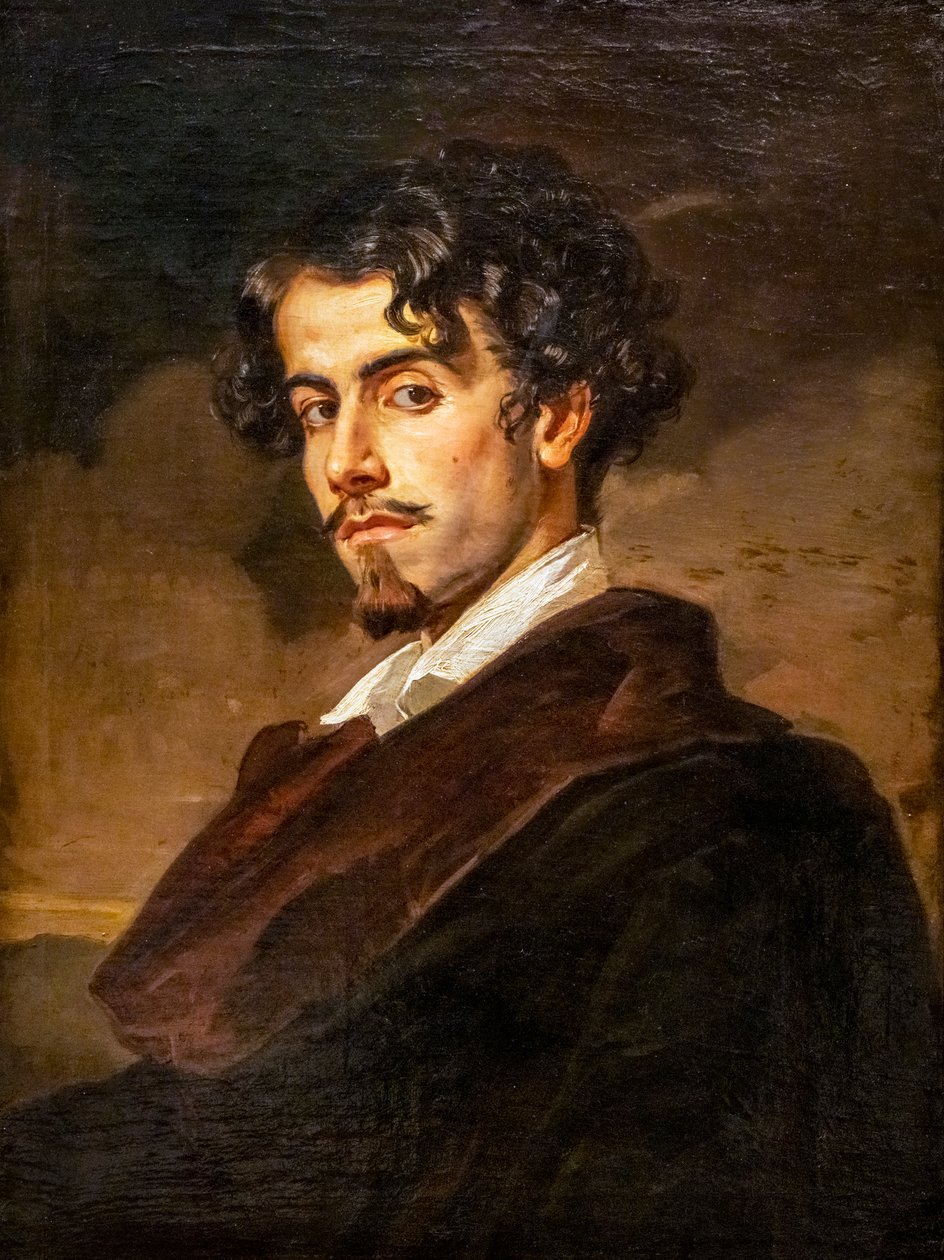 Gustavo Adolfo Becquerin muotokuva tekijältä Valeriano Domínguez Bécquer