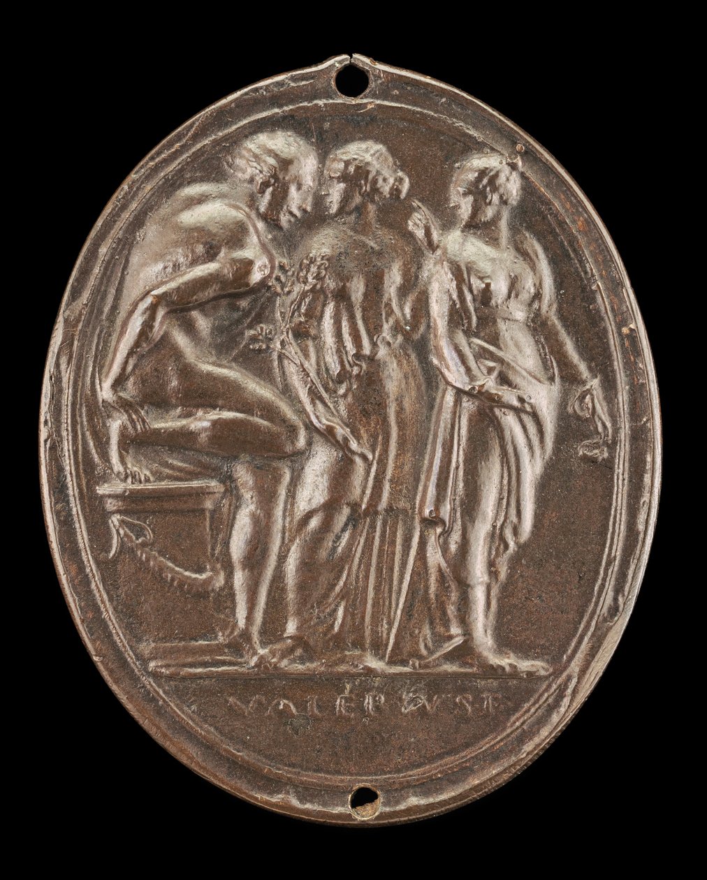 Orestes vapautettiin raivoista, luultavasti 1520-luvulla, ennen vuotta 1540. tekijältä Valerio Belli
