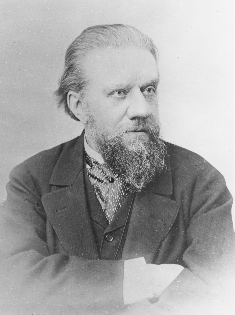 Hugo Glydenin muotokuva tekijältä Van Bosch
