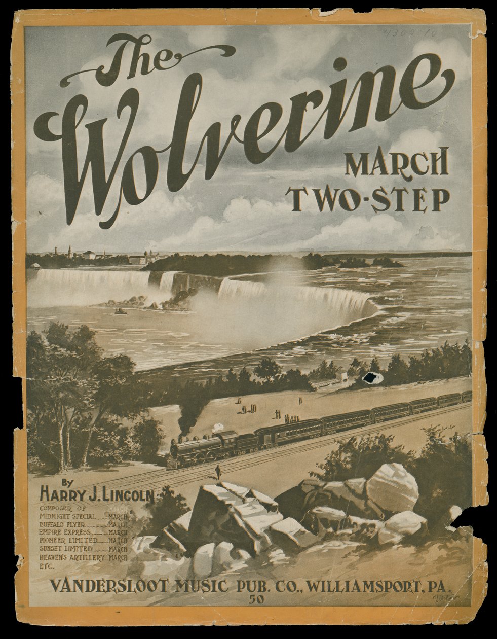 The Wolverine, n. 1770-1959 (painettu) tekijältä Vandersloot Music Publishing Company