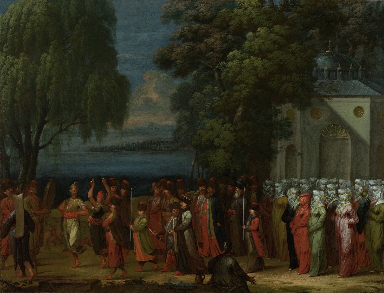Armenialaiset häät, noin 1720-1730 tekijältä Vanmour