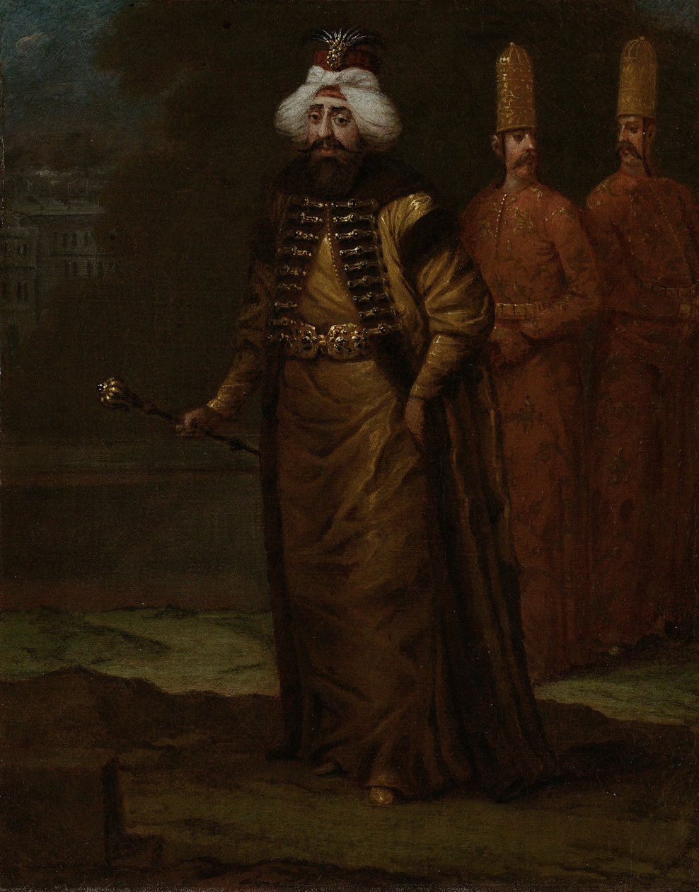 Sulttaani Ahmed III 1673-1736, n. 1729 tekijältä Vanmour