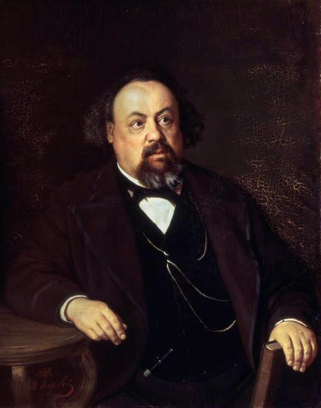 Aleksei Fiofilaktovich Pisemskyn (1821-81) muotokuva, 1862 tekijältä Vasili Grigorevich Perov