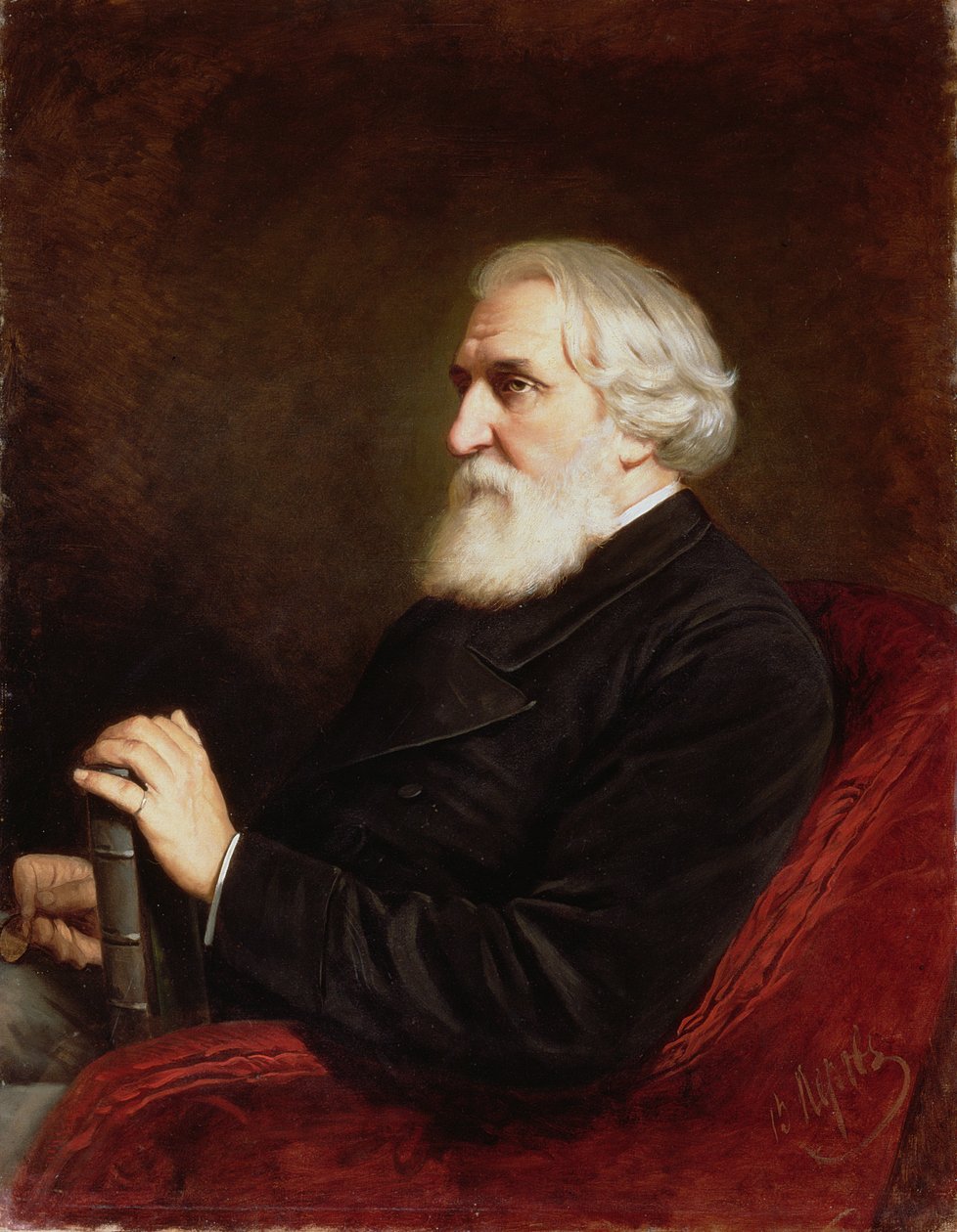Ivan Sergejevitsh Turgenevin (1818-83) muotokuva 1872 1872 tekijältä Vasili Grigorevich Perov