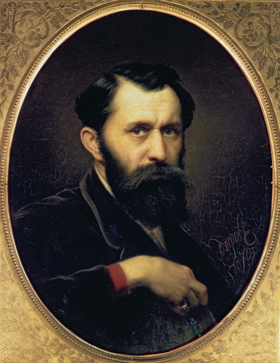 Omakuva, 1870 tekijältä Vasili Grigorevich Perov