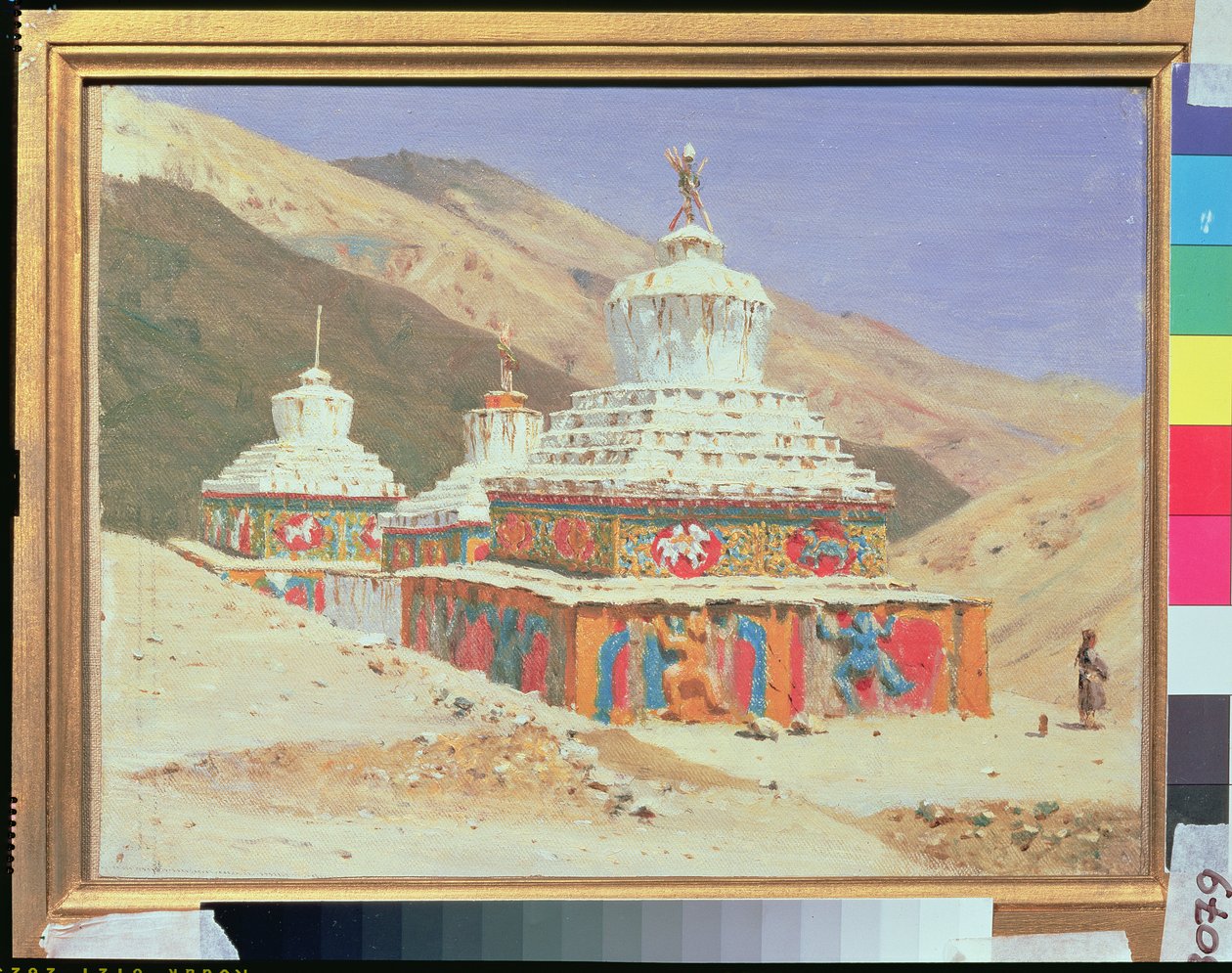 Kuoleman muistomerkki Ladakhissa, 1875 tekijältä Vasili Vasilievich Vereshchagin