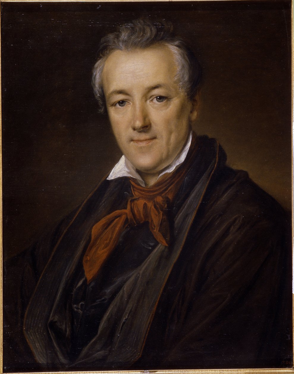 Taidemaalari Pjotr ​​(Piotr) Fjodorovitš Sokolov (Pierre Sokolov) (1791-1848) muotokuva (Taidemaalari P.F.Sokolovin muotokuva). Vasili Andrejevitš Tropinin (Vassili Tropinin) maalaus (1776-1857), öljy kankaalle tekijältä Vasili Andreevich Tropinin