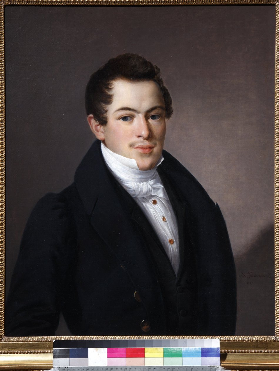 Muotokuva N.P. Naumov (Naumov) - Vasily Andreevich Tropinin (1776-1857). Öljy kankaalle tekijältä Vasili Andreevich Tropinin