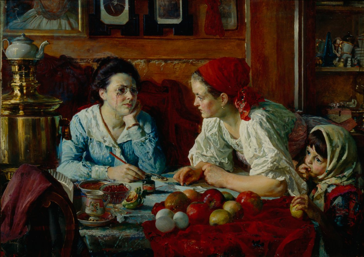 Kirje Pietariin, 1902 tekijältä Vasili Andreyevich Golynsky