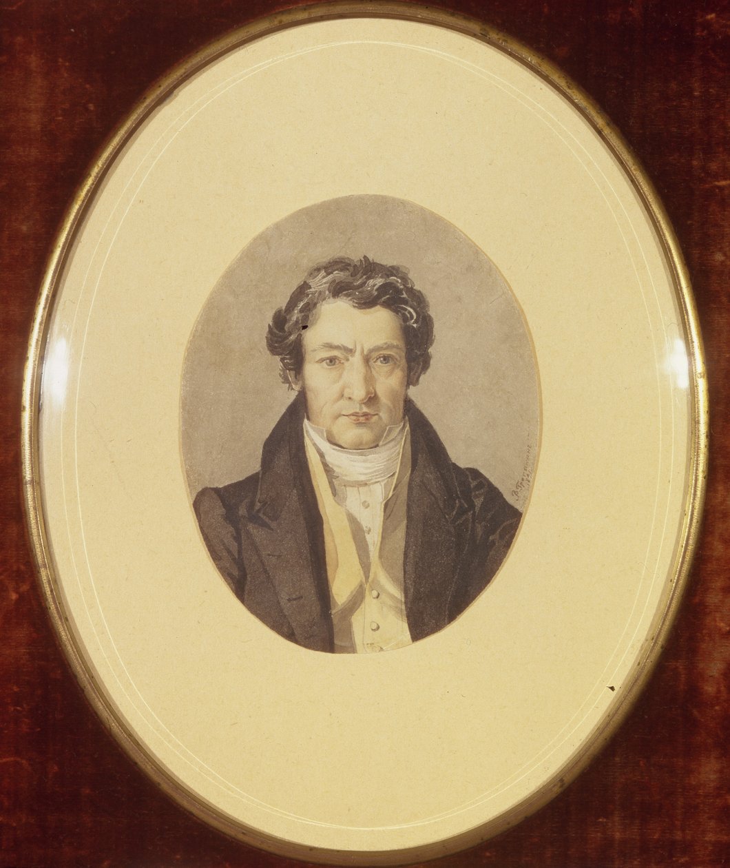 Näyttelijä Pavel Mochalovin muotokuva 1800-1848, 1841 tekijältä Vasili Andreevich Tropinin