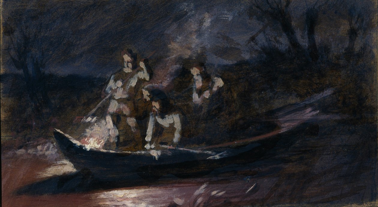 Yökeihäskalastus, 1870-luku tekijältä Vasili Grigorevich Perov