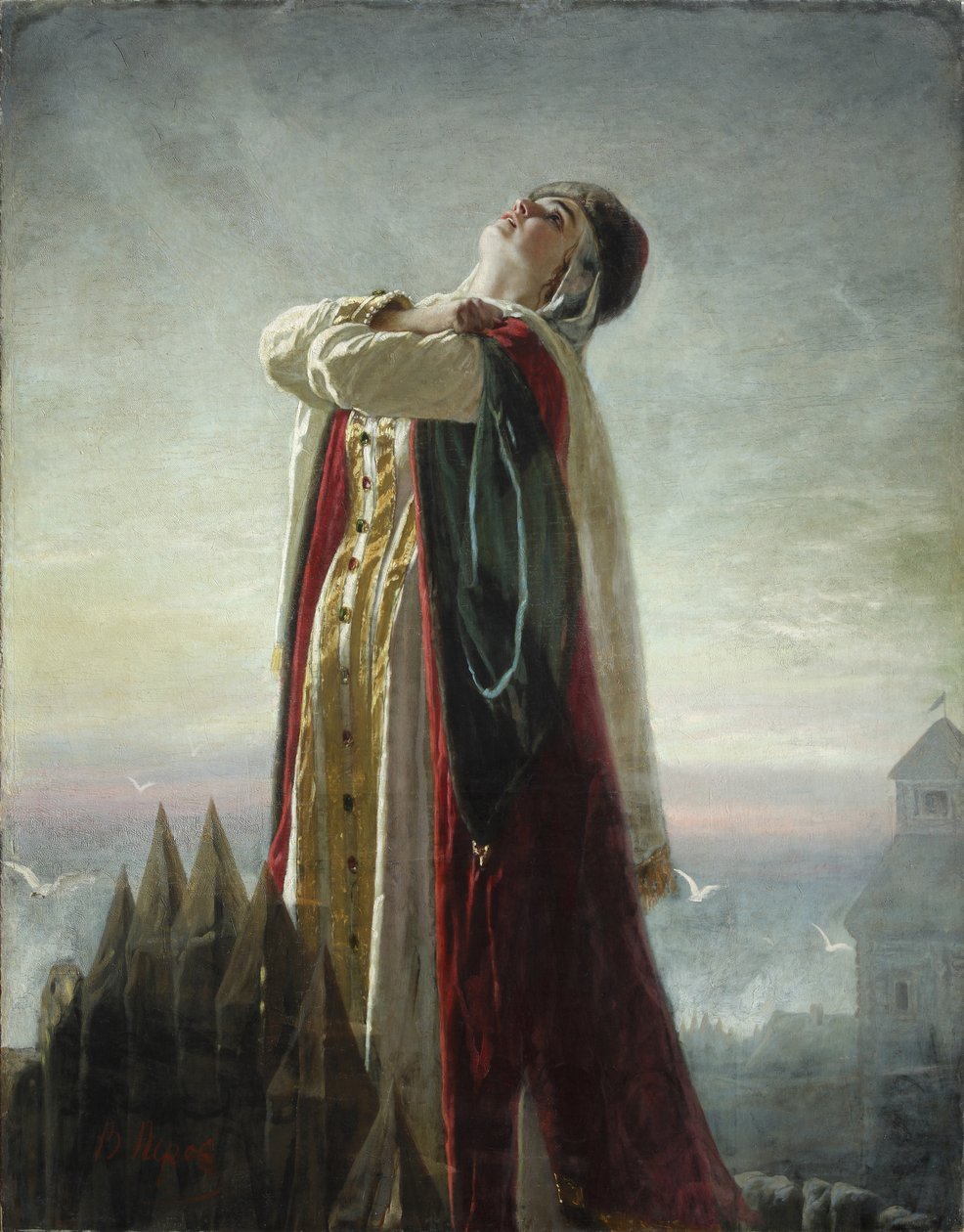 Jaroslavnan valitus, 1880 tekijältä Vasili Grigorevich Perov