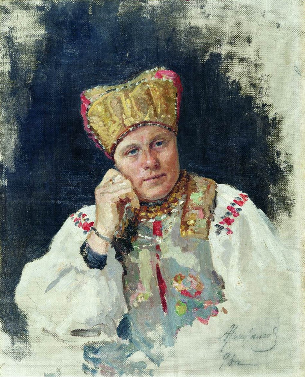 Venäjän talonpoika, 1896 tekijältä Vasili Maksimovich Maksimov