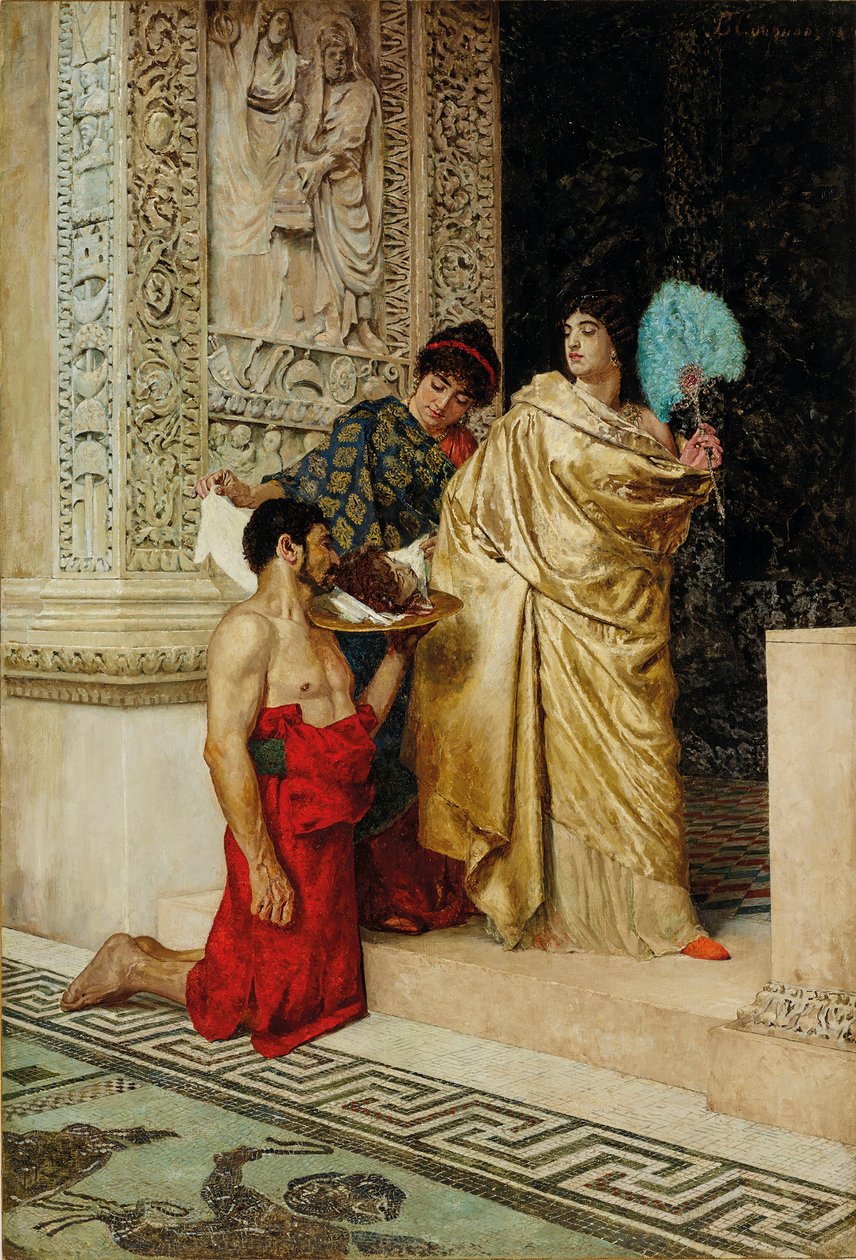 Salome saa Johannes Kastajan pään, 1886. tekijältä Vasili Sergeevich Smirnov