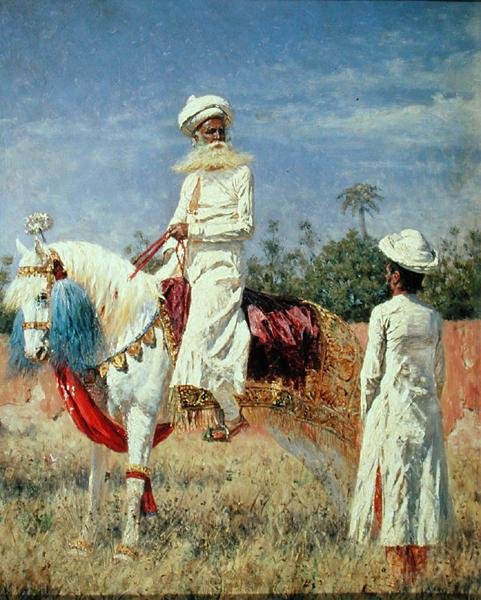 Ratsasmies Jaipurissa tekijältä Vasili Vasilievich Vereshchagin