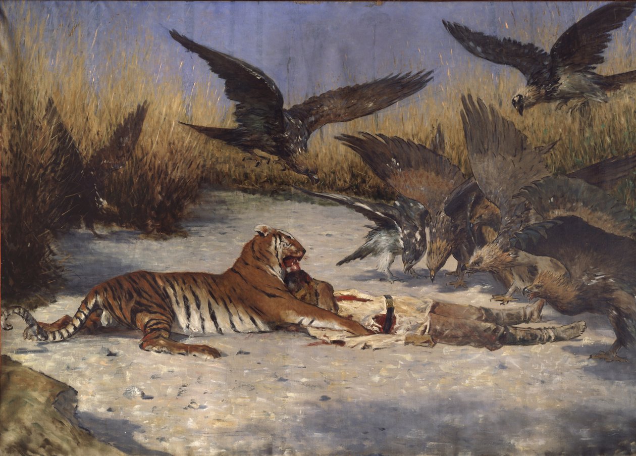 Ihmissyöjä, 1870-1880 tekijältä Vasili Vasilievich Vereshchagin