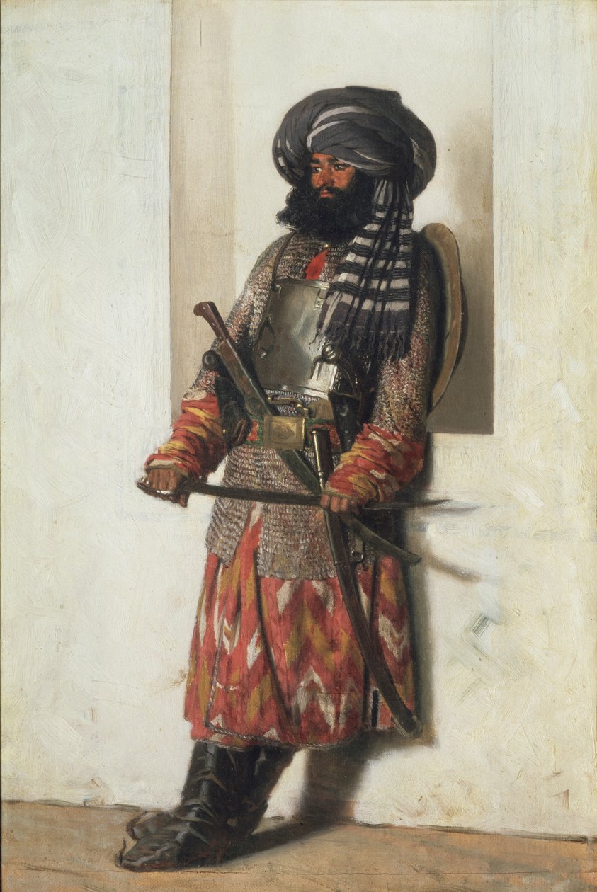 Afgaani, 1870 tekijältä Vasili Vasilievich Vereshchagin