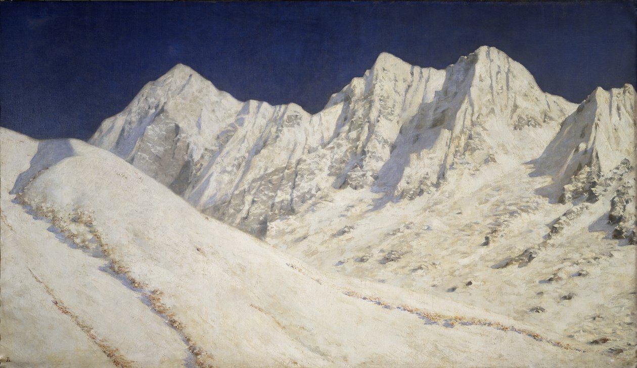 Intia. Lunta Himalajalla, 1874-1876 tekijältä Vasili Vasilievich Vereshchagin