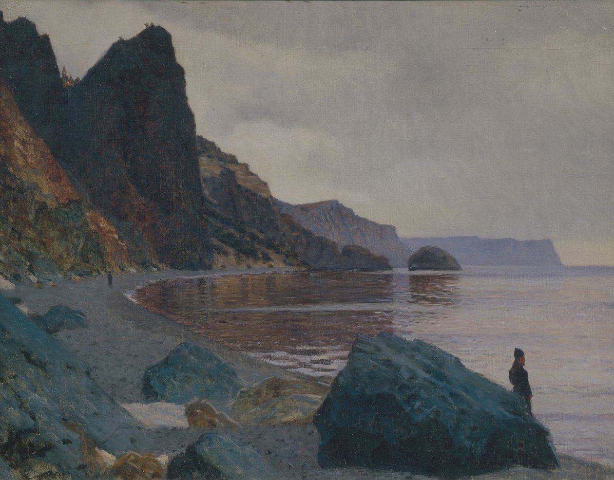 Lähellä St. Georgen luostaria. Krim tekijältä Vasili Vasilievich Vereshchagin