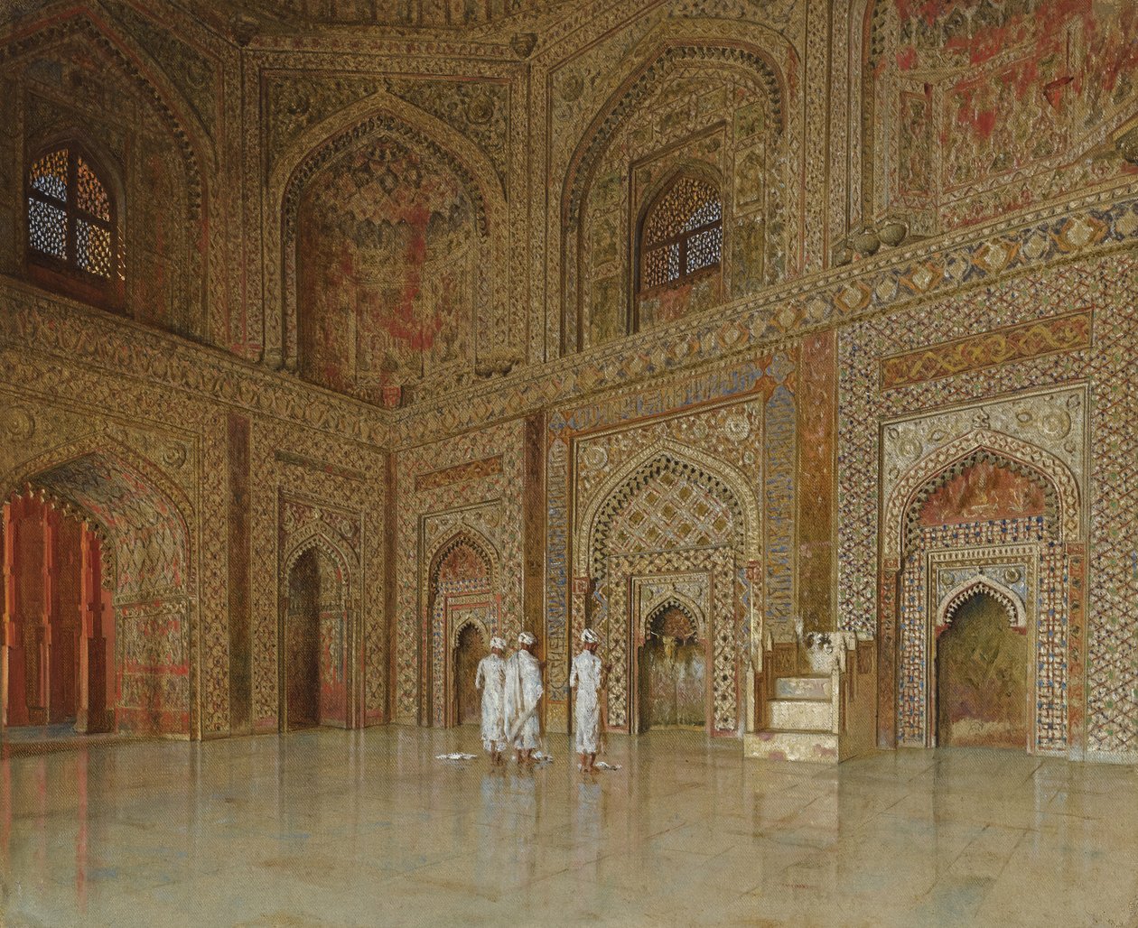 Moskeija Fatehpur Sikrissä tekijältä Vasili Vasilievich Vereshchagin