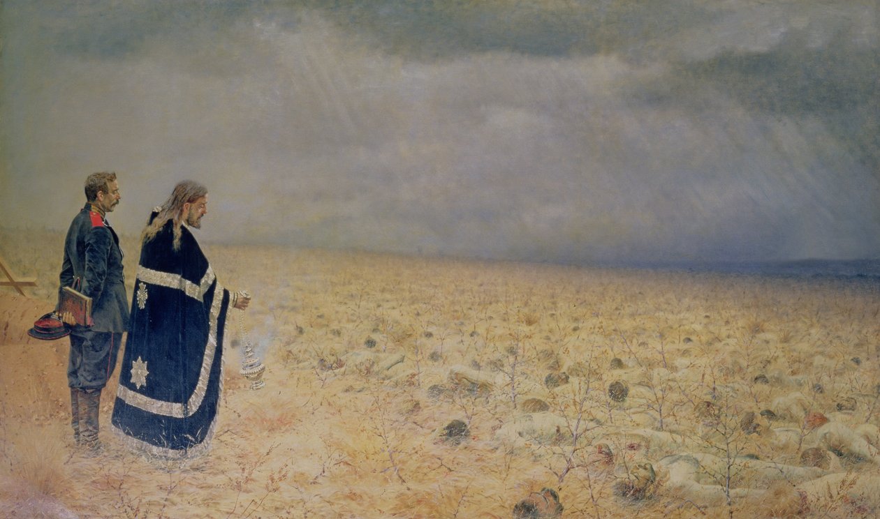 Voitetut. Requiem kuolleille tekijältä Vasili Vasilievich Vereshchagin