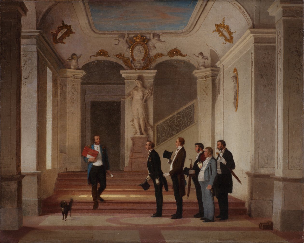 En un departament Aparició del cap, 1860. finlandès tekijältä Vasili Vladimirovich Pukirev