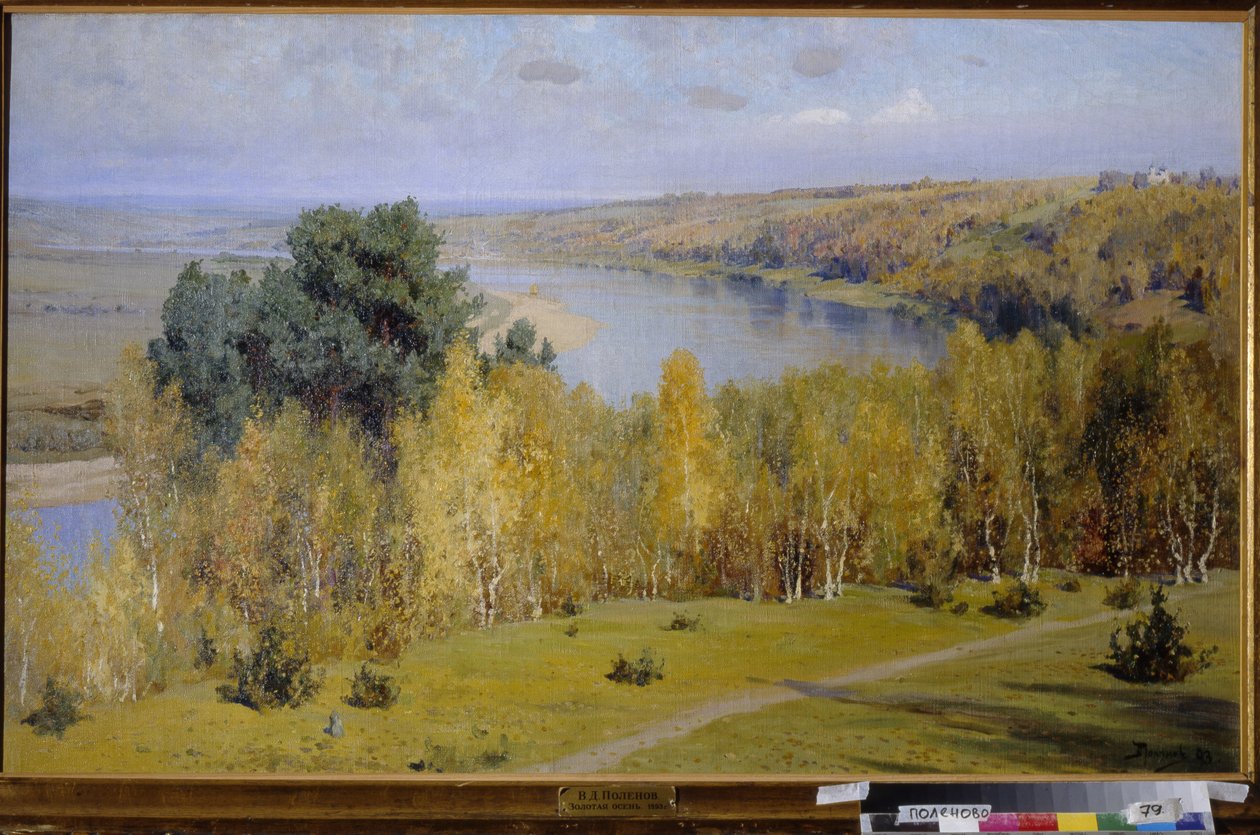 Kultainen syksy, 1893 tekijältä Vasilij Dmitrievich Polenov