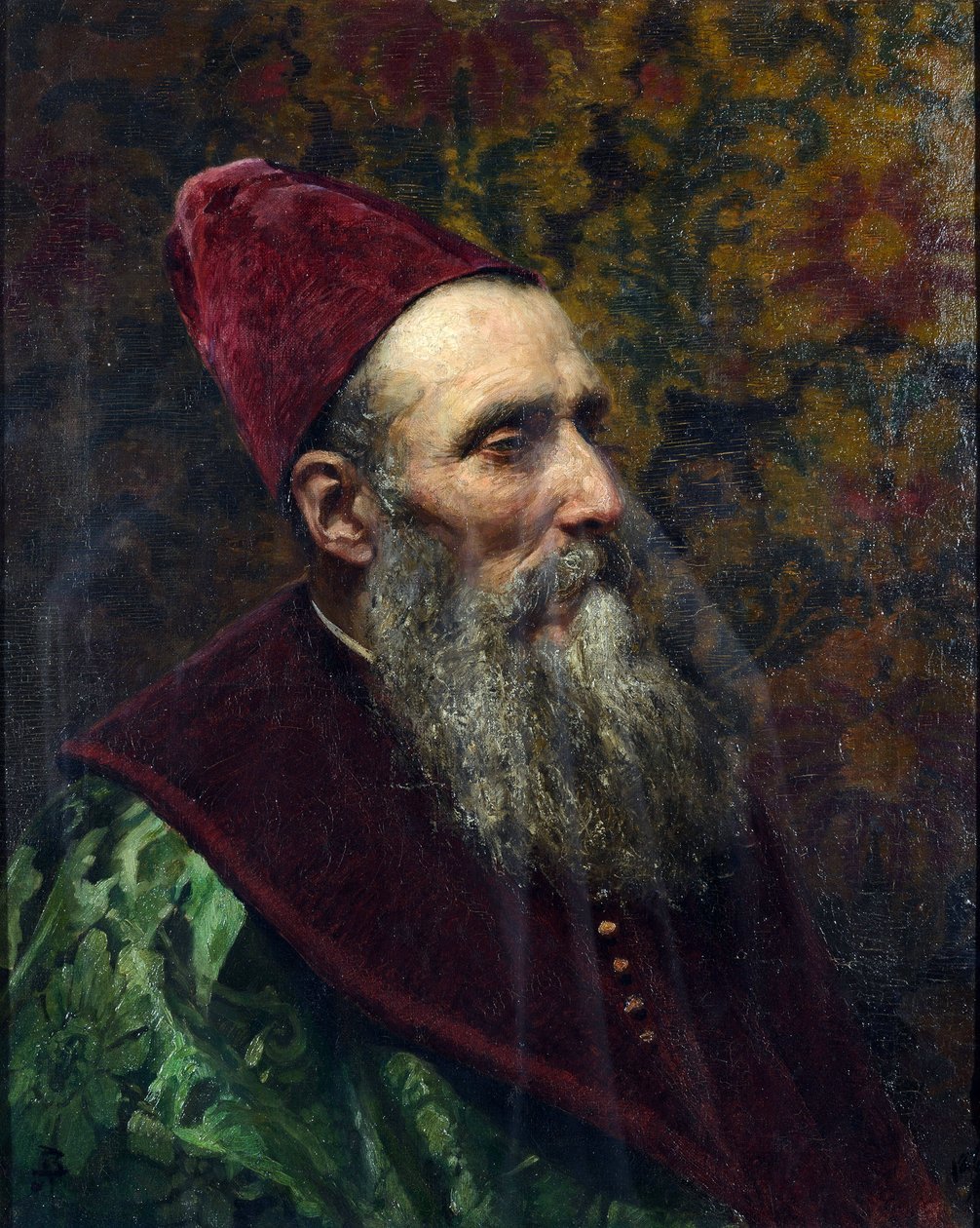 Venetsialaisen dogen muotokuva Polenov, Vasily Dmitrievich (1844-1927) tekijältä Vasilij Dmitrievich Polenov