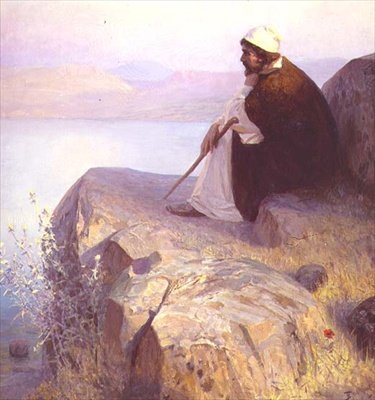 Melankolinen päiväunelma (öljy kankaalle) tekijältä Vasilij Dmitrievich Polenov