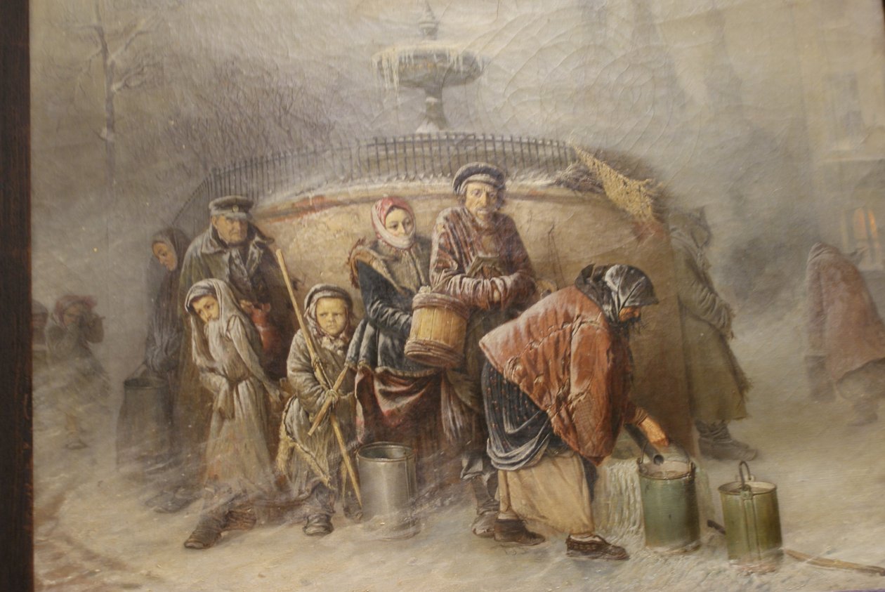 V. Perov. Ocherednaya г bassejna tekijältä Vasili Grigorevich Perov