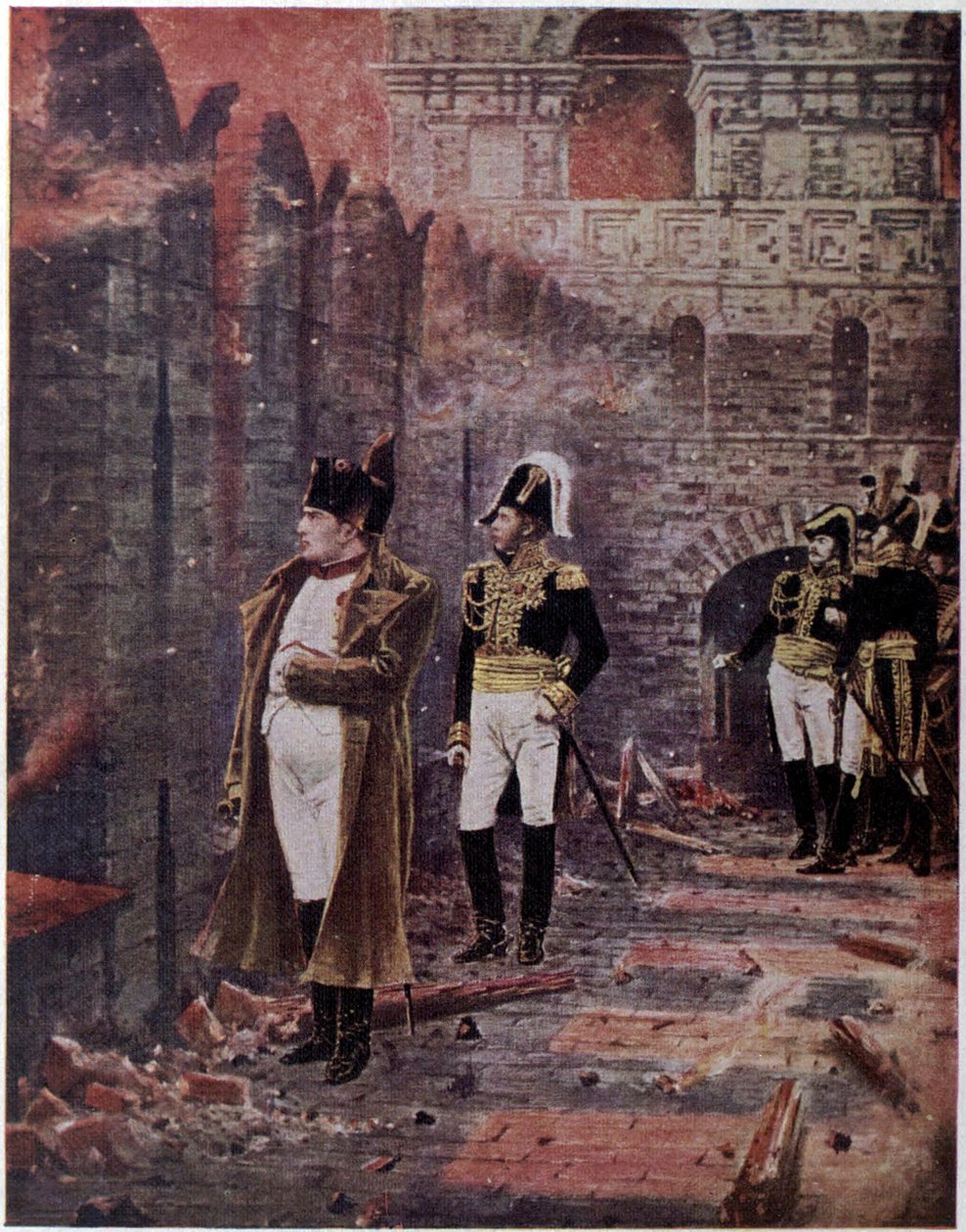 Kreml on tulessa! tekijältä Vasili Vasilievich Vereshchagin