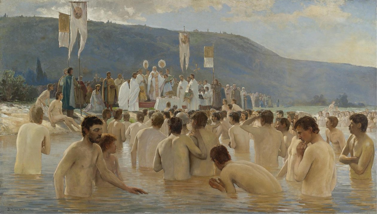 Venäjän kaste, 1887 tekijältä Vasily Ivanovich Navozov