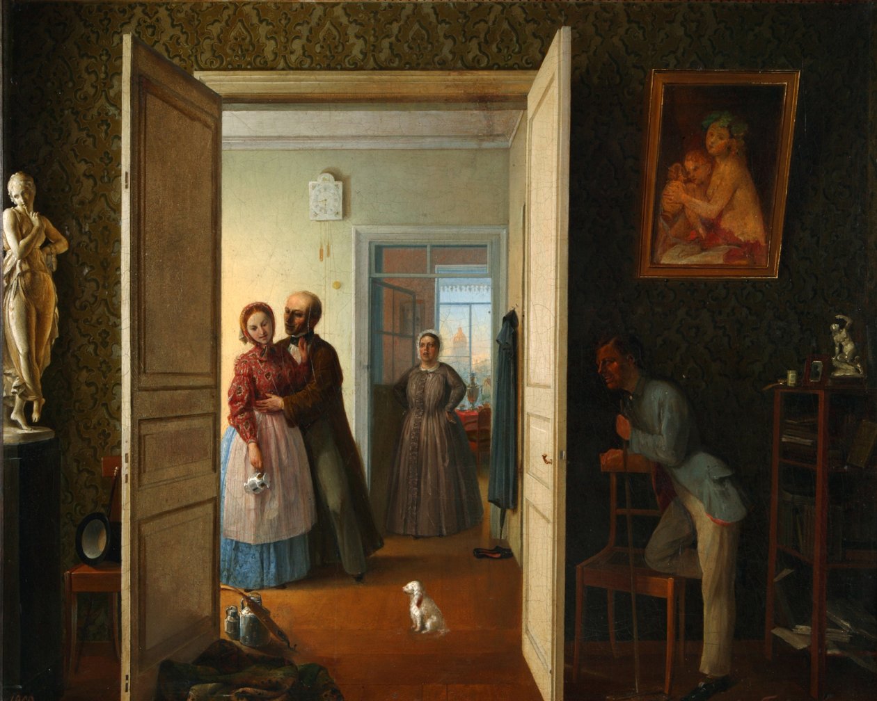 Epäonnistunut kohtaaminen, 1869 tekijältä Vasily Nikiforovich Bovin