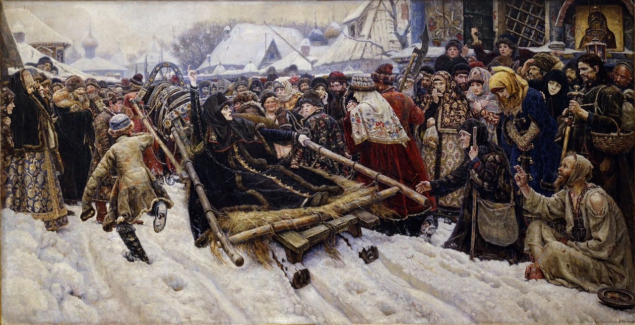 Bojarina Morozova tekijältä Vasily Surikov