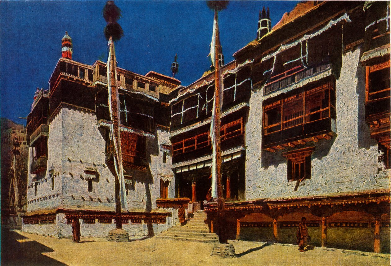 Hemisin luostari Ladakhissa, 1875, 1965. tekijältä Vasily Vereshchagin